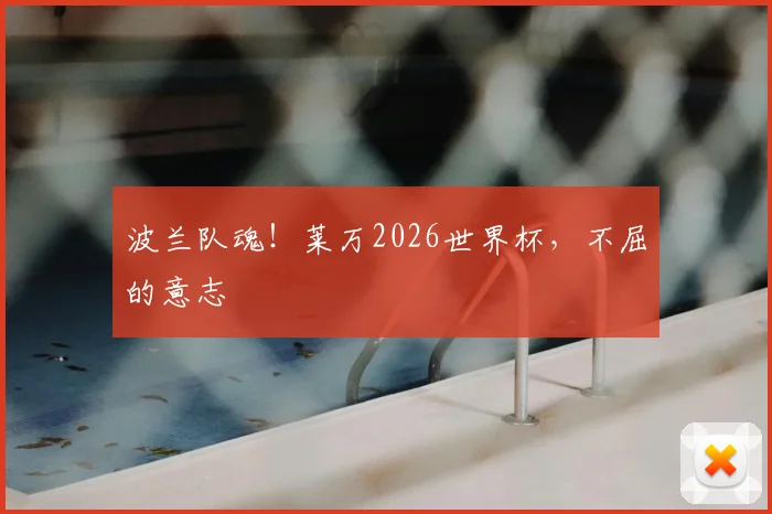 波兰队魂！莱万2026世界杯，不屈的意志