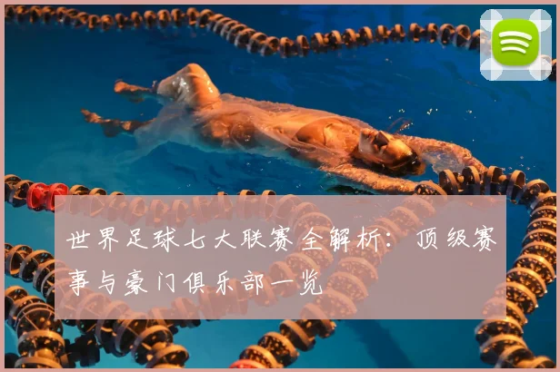 世界足球七大联赛全解析:顶级赛事与豪门俱乐部一览